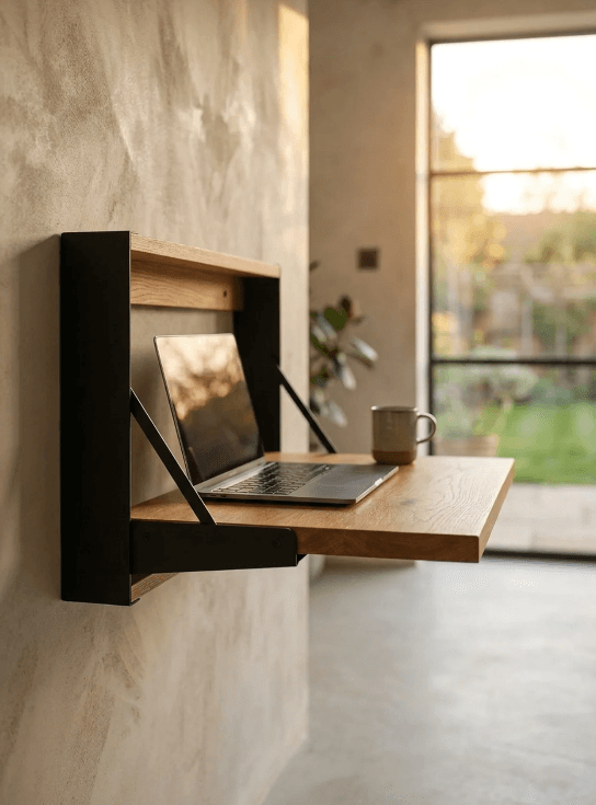 Foldable Wall-Mounted Desk — compact furniture by ZITOHOME